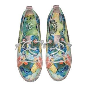 Sperry x Yellena James Women's Crest Vibe Multicolored Sneakers STS88490 Size 7